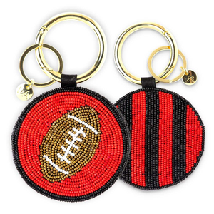 Fabric Crafts Embroidery Keychains And Seed Beads <b>Bag</b> Accessories Handmade Seed Beads Embroidery <b>Bag</b> <b>Charms</b> With Festival Design - Product Image 1