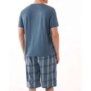 Ensemble court en velours pour homme, décontracté, imprimé, écologique, de qualité supérieure et à prix bas - Product Image 3