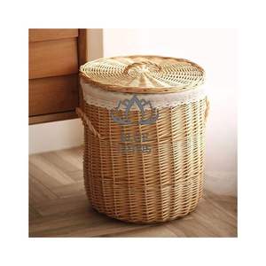 HOT SELLING 2026 Nested Rattan Baskets For Versatile Storage <b>Sets</b> Pure 100% Handmade Clean Safe High Quality Sourcing Items S - Product Image 1