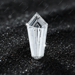 IGI GIA Certified <b>3</b> Ct Wholesale Lab Created Natural HPHT CVD Grown Synthetic Loose D VVS Cultivated Cross Pie Diamond - Product Image 2