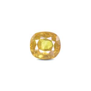 Premium 5.15 Carat Yellow Sapphire Oval Cut Loose Gemstone for Fine Jewelry - Product Image 1