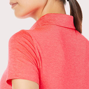 Camiseta Polo al por mayor en grandes cantidades para mujer, con logo personalizado, de secado rápido, estilo oversized, sublimación, ajuste elegante y de gran demanda. - Product Image 4