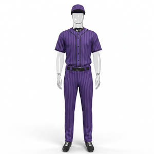 Uniforme de Béisbol Personalizado Sublimado con Pantalones y Gorra, Impresión Digital 3D de Alta Calidad - Product Image 1