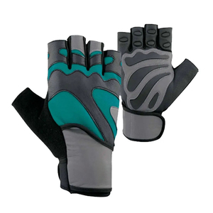 Factory Direct Weightlifting <b>Gloves</b> with Breathable Stretch Fabric Anti Slip Grip for Gym Workout and Muscle Building - Product Image 2