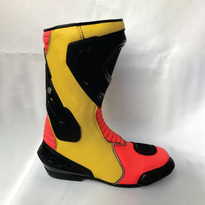 Botas de Motociclismo al por Mayor, Jersey de Carreras para Hombre, Zapatos de Cuero para Motocicleta, Impermeables, Transpirables, Duraderos y Cómodos - Product Image 2