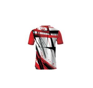T-shirt décontracté pour homme, col rond, coupe classique, respirant, écologique, séchage rapide, sublimation, tricoté sur le devant, 100 % polyester, 220 g - Product Image 5