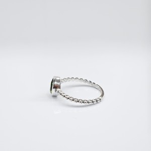 Custom 925 Sterling <b>Silver</b> Peridot Gemstone <b>Solitaire</b> <b>Ring</b> Pear Shape Stackable Band for Everyday Wear Women's Jewelry - Product Image 4