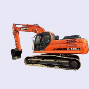 Original usado doosan Dx300 Equipamento Pesado Usado Escavadeira Máquinas Escavadeira para venda