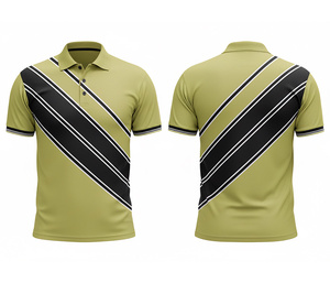 Fashion Sports Polo Shirt with Digital Sublimation Print Sportswear Durable Stitching for Men Women Youth Quick-Dry Dry-Fit - Product Image 1