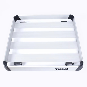 Porte-bagages de toit en aluminium robuste Strona 1200x1050x120mm - Product Image 1