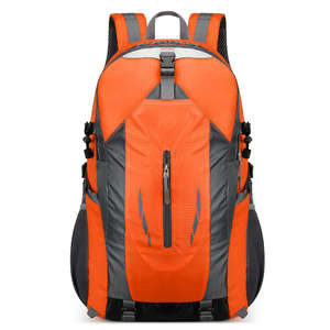 Sac à dos de randonnée pliable souple et imperméable de 40 L avec fermeture éclair, sac de voyage multifonctionnel pour sports de plein air, vente en gros - Product Image 1