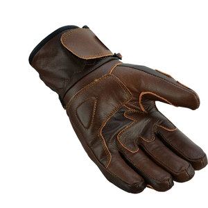 Gants de moto classiques personnalisés, respirants, imperméables, en cuir, avec protection des articulations, pour la course, la moto, le sport et la pêche - Product Image 2