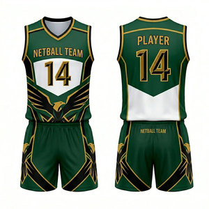 Uniforme de netball de alta calidad en venta, diseño único, el más vendido, ligero, hecho en Pakistán. - Product Image 1