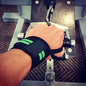 Hook and Loop Weightlifting Wrist Straps for <b>Strength</b> <b>Training</b> Deadlift and Pull Support Reinforced Cotton OEM Wholesale Straps - Product Image 3