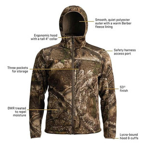 Veste de chasse pour homme, prix d'usine, résistante à l'eau, respirante, camouflage, vêtements de chasse pour homme - Product Image 6