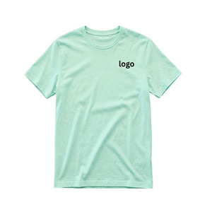 เสื้อยืดแขนสั้นผู้ชายแบบยูนิเซ็กซ์ ผ้าฝ้าย 100% ระบายอากาศได้ดี สกรีนโลโก้ตามสั่ง พิมพ์ลายด้วยเทคนิคซิลค์สกรีน ทรงปกติ - Product Image 5