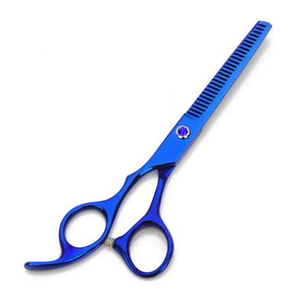 Nouvelles Ciseaux de Démêlage Professionnels pour Coiffeur, Acier Inoxydable Tranchant, Revêtement Caoutchouc, Dureté Certifiée Grade A+ - Product Image 4