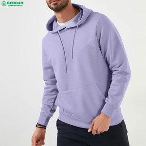 Sweat à capuche pour homme en molleton bouclette 100% coton écologique, épais et chaud pour l'hiver, à manches longues, décontracté, effet délavé - Product Image 6