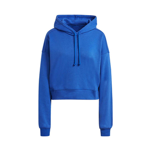 Sweat à capuche simple pour femme, style pull-over, manches longues, design confortable, fabriqué en tissu doux avec capuche à cordon de serrage pour les tenues décontractées quotidiennes. - Product Image 1
