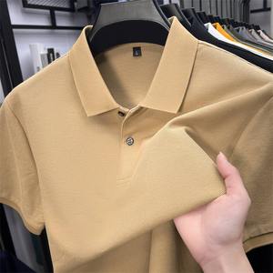 Camiseta Polo de Manga Corta para Hombre, Verano 2026, 100% Algodón, Cuello Solapa, Tallas Grandes, Transpirable, Cómoda, Suave al Tacto, Informal - Product Image 2