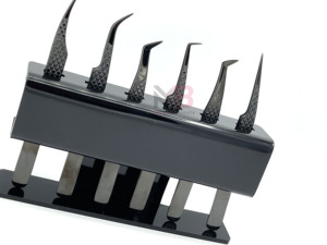 ชุดแหนบสแตนเลสสำหรับต่อขนตา ปลายแหลมพิเศษ รับทำโลโก้ตามสั่ง (OEM) - Product Image 6
