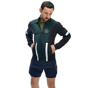 Athlete Light <b>Jacket</b> for Men & Women Lightweight Sports Training Running <b>Zip</b>-<b>Up</b> Activewear Windbreaker Purple Black Outdoor - Product Image 1