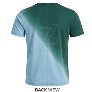 T-shirt basique pour homme 100% coton respirant à séchage rapide, design simple, adapté à la salle de sport et aux activités de plein air - Product Image 6