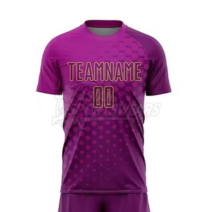 Tenue de football légère en tissu mesh polyester respirant, conçue pour une meilleure circulation de l'air et le confort du joueur - Product Image 4
