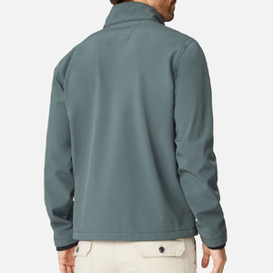 New Design <b>Men</b> <b>Soft</b> <b>Shell</b> <b>Jacket</b> Waterproof Windbreaker <b>Jacket</b> Multi-Pocket Travel <b>Jacket</b> Wholesale - Product Image 5