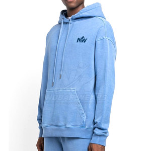 Sweats à capuche modernes effet délavé avec tissu doux et coupe décontractée, idéaux pour les tenues décontractées, la mode urbaine et le style de tous les jours. - Product Image 2