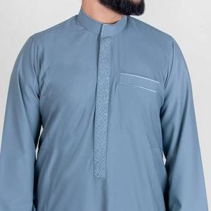 Anti-Wrinkle Tech Fabric <b>Thobe</b> – Low Maintenance Luxury Jubba for Business Travel - Product Image 4