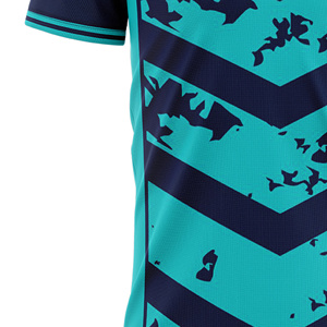 Custom Sublimated Men's <b>Soccer</b> Jersey Crew Neck Short Sleeve Color Blocked Lightweight Moisture Wicking Regular Fit All Seasons - Product Image 5