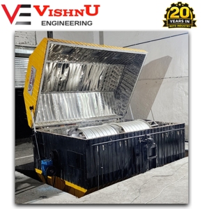 Machine de rotomoulage Close Oven Rock N Roll pour la fabrication de réservoirs d'eau en plastique - Product Image 5