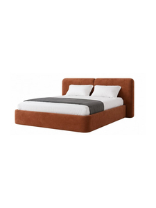Base de Cama Moderna de Madera Sólida de Lujo, Cama de Plataforma de Madera Minimalista, Muebles de Dormitorio Contemporáneos y Elegantes - Product Image 3