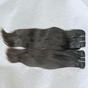 ผมตรงจากคนผม100% จากผมบริสุทธิ์เนื้อนุ่มผิวเรียบไม่พันกันผมทนทาน - Product Image 2