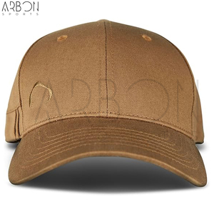 Casquette de baseball kaki 6 panneaux avec poche latérale fonctionnelle, service OEM ODM 2026 avec conception de logo personnalisé, vente en gros - Product Image 2