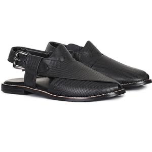 Nuevo Modelo 2026, Calzado de Cuero Negro de Buena Calidad, Sandalias Charsadda, Zapatillas Planas, Kaptaan Kheri Chappals - Product Image 6