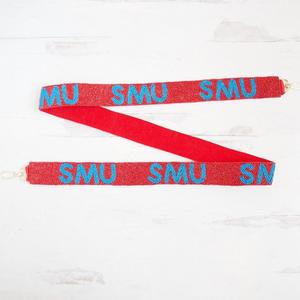 Correa de Bolso Personalizada con Nombre SMU, Hecha de Algodón, para la Escuela, Estadio, Universidad, Nueva Correa Cruzada para el Día del Partido, para Teléfono Móvil - Product Image 1