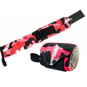 Muñequera Deportiva con Estampado para Levantamiento de Pesas, Alivio del Dolor de Muñeca, Ejercicio en Gimnasio, Bandas de Soporte Ajustables de Poliéster y Algodón - Product Image 3
