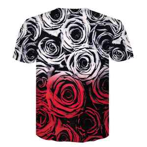Camiseta de algodón 100% con estampado multicolor de estilo nuevo para hombre, corte holgado, servicio Ome, camiseta de sublimación de alta calidad. - Product Image 2