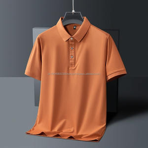 Polo de Manga Larga para Hombre, Estilo Golf, Corte Ajustado, Algodón de Alta Calidad, Tejido de Punto, Estampado Sólido y a Rayas, Estilo Casual - Product Image 6