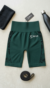 กางเกงขาสั้นออกกำลังกายเอวสูง ระบายอากาศดี สไตล์สตรีทแวร์ สำหรับเล่นกีฬา ยกกระชับสะโพก เหมาะสำหรับโยคะ ฟิตเนส ผู้หญิง ผ้าไร้ตะเข็บ ช่วยยกก้น - Product Image 6