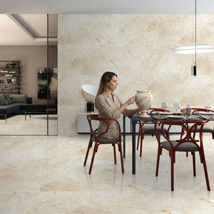 Azulejos de Porcelana Pulida Lorenz Crema 800x1600mm, Resistentes al Ácido, Antibacterianos, Diseño Crema Mármol para Uso Comercial Premium - Product Image 6