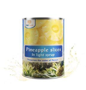 Made In Vietnam International Standard Factory Price Top Selling Canned <b>Pineapple</b> Slices In <b>Light</b> Syrup 20oz/30oz/A10 - Product Image 1