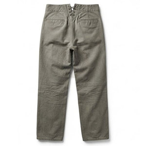 Comfortable Civil War <b>Trouser</b> Straight Cut Canvas Fabric Breathable Lightweight Men's <b>Trouser</b> <b>Secure</b> Button Fly Flexible - Product Image 2