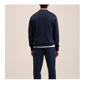 บริการ OEM ขายส่งเสื้อฮู้ดดี้ โพลีเอสเตอร์เนื้อนุ่ม เสื้อสเวตเชิ้ตคอกลมผู้ชาย สินค้าขายดีมาแรง ใหม่ล่าสุด เสื้อสเวตเชิ้ตผู้ชายทันสมัย - Product Image 2