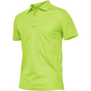 Camisas Casuales para Hombre Wembley Sports, Cuello en V, Manga Corta, Tela de Franela de Poliéster/Algodón, Servicio OEM, Todas las Tallas - Product Image 5