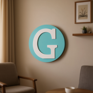 Lettera Decorativa G di Ilan 11Cm per Decorazione Casa - Product Image 3