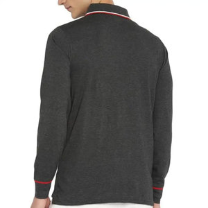 Chemise décontractée respirante pour homme Econex Sports, rose, à manches courtes, en piqué, spandex/polyester, anti-plis, écologique, coupe classique - Product Image 2