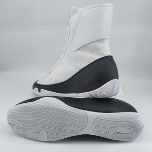 Custom Team <b>Name</b> Boxing Shoes High End Brand OEM <b>Ring</b> Boots White Label Manufacturing Boxing Shoes Plain Mesh Sparring Shoes - Product Image 4
